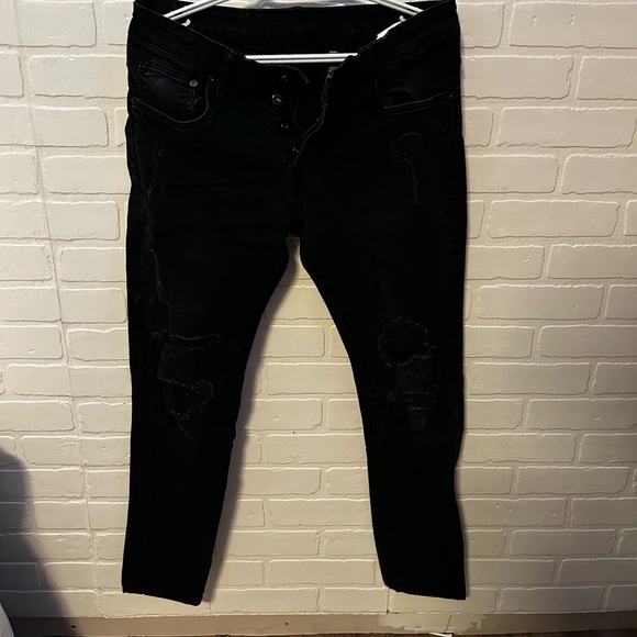 Black H&M jeans - Picture 2 of 5